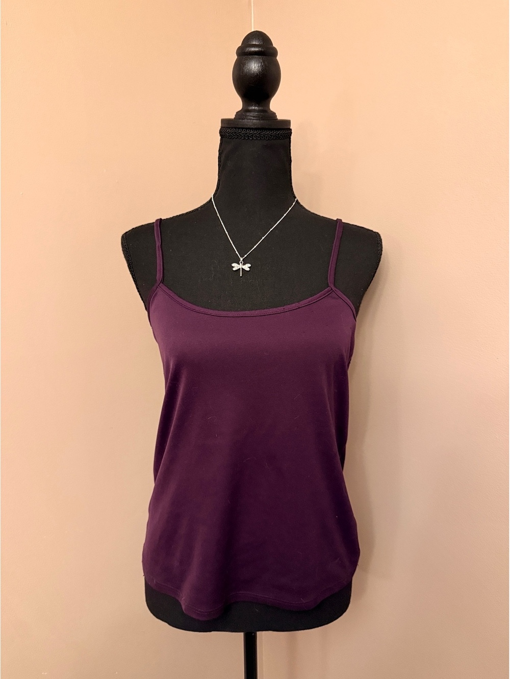 Women's Purple Spaghetti Strap Tank Top
